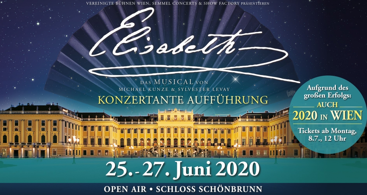 Elisabeth - Konzertante Aufführung 2020 © SCHLOSS SCHÖNBRUNN KULTUR- UND BETRIEBSGESMBH • FOTOGRAF ALEXANDER E. KOLLER