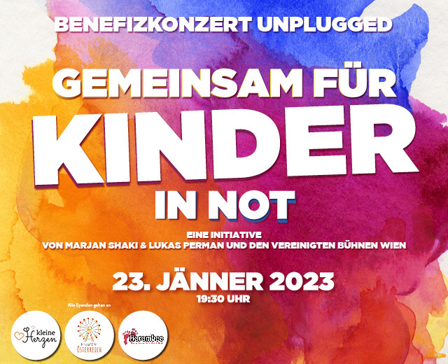 Gemeinsam für Kinder in Not © Vereinigte Bühnen Wien