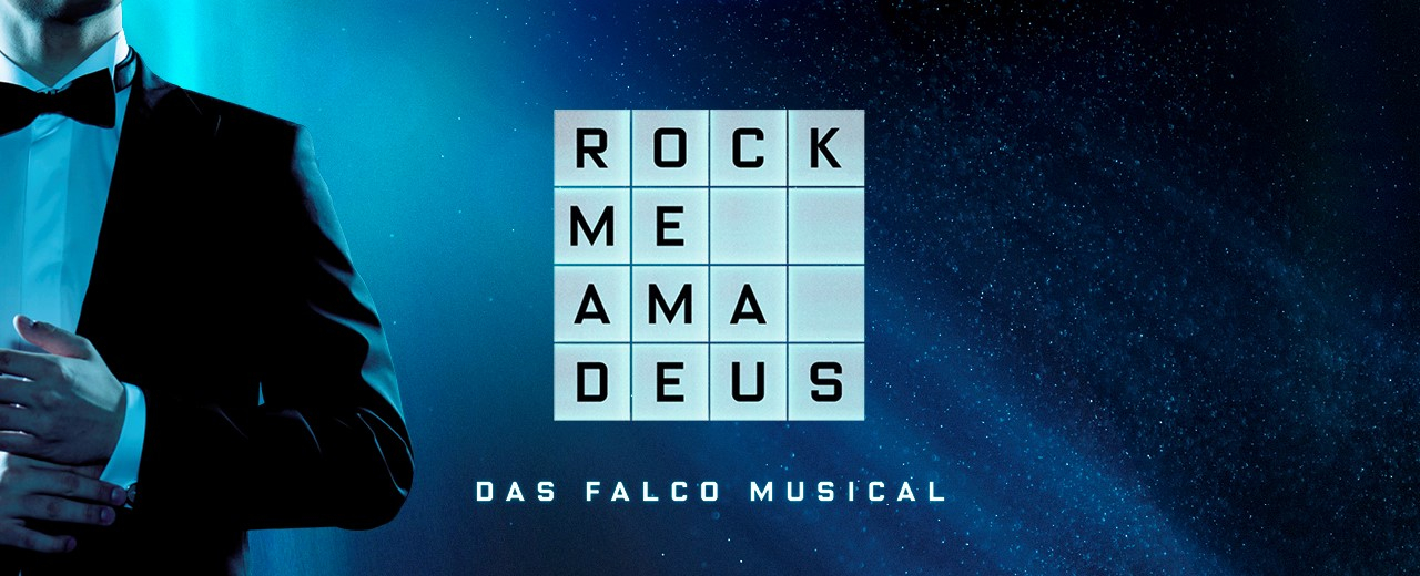 Rock Me Amadeus Banner ©Vereinigte Bühnen Wien